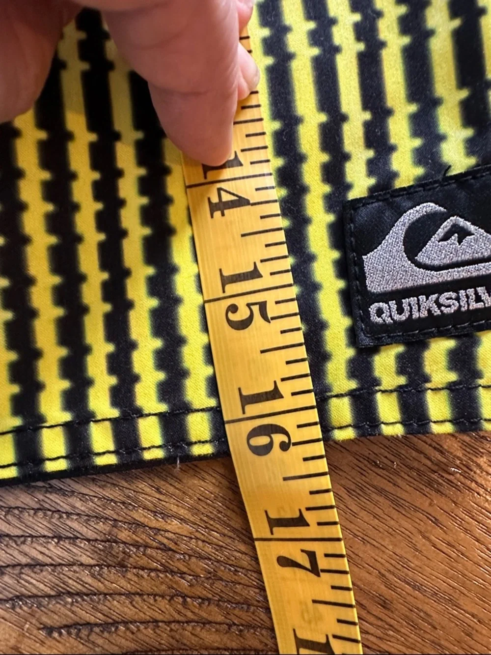 Quiksilver Neon Surf Graphic Board Shorts - Black Accents - Picture 6 of 6